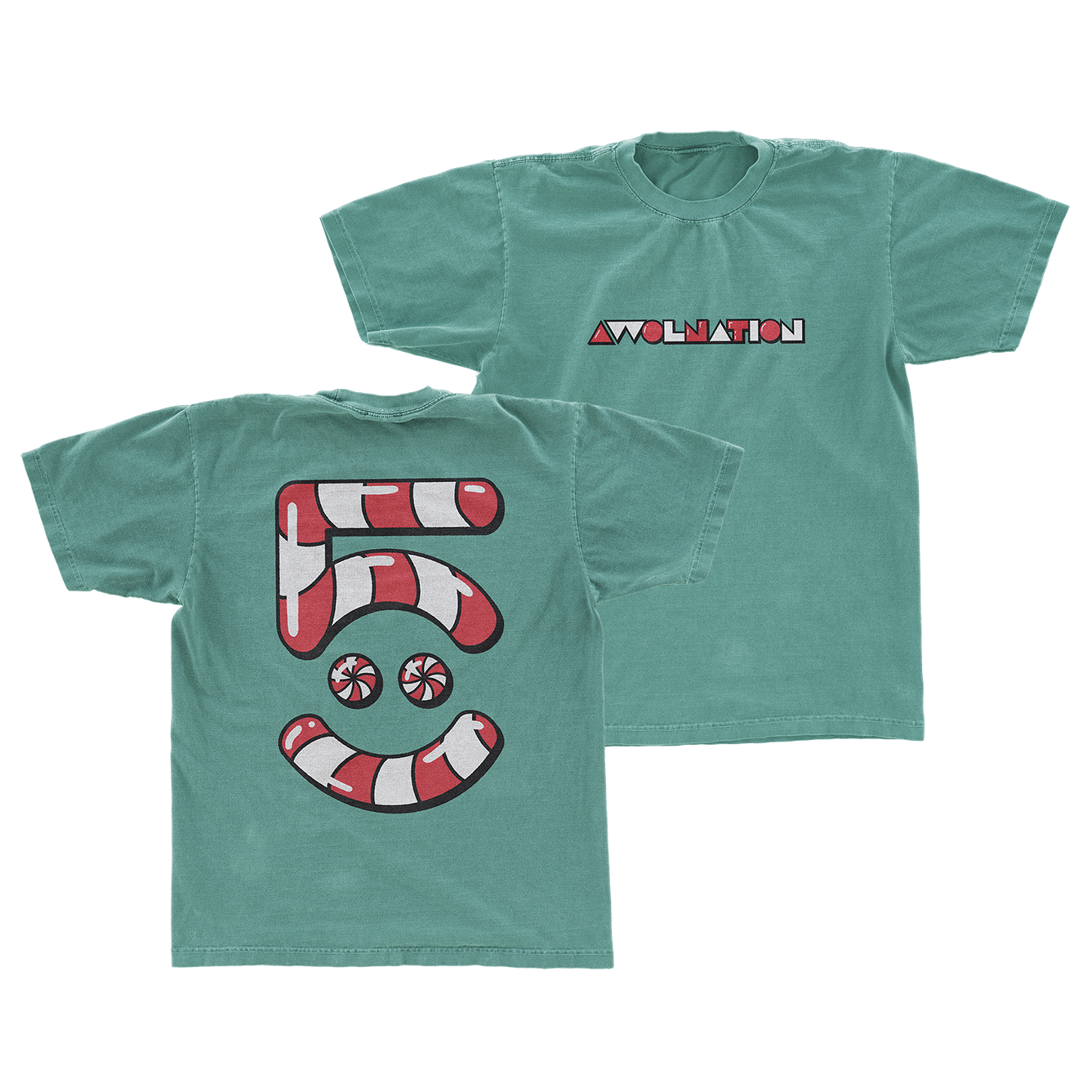 Awolnation Candy Cane T-Shirt