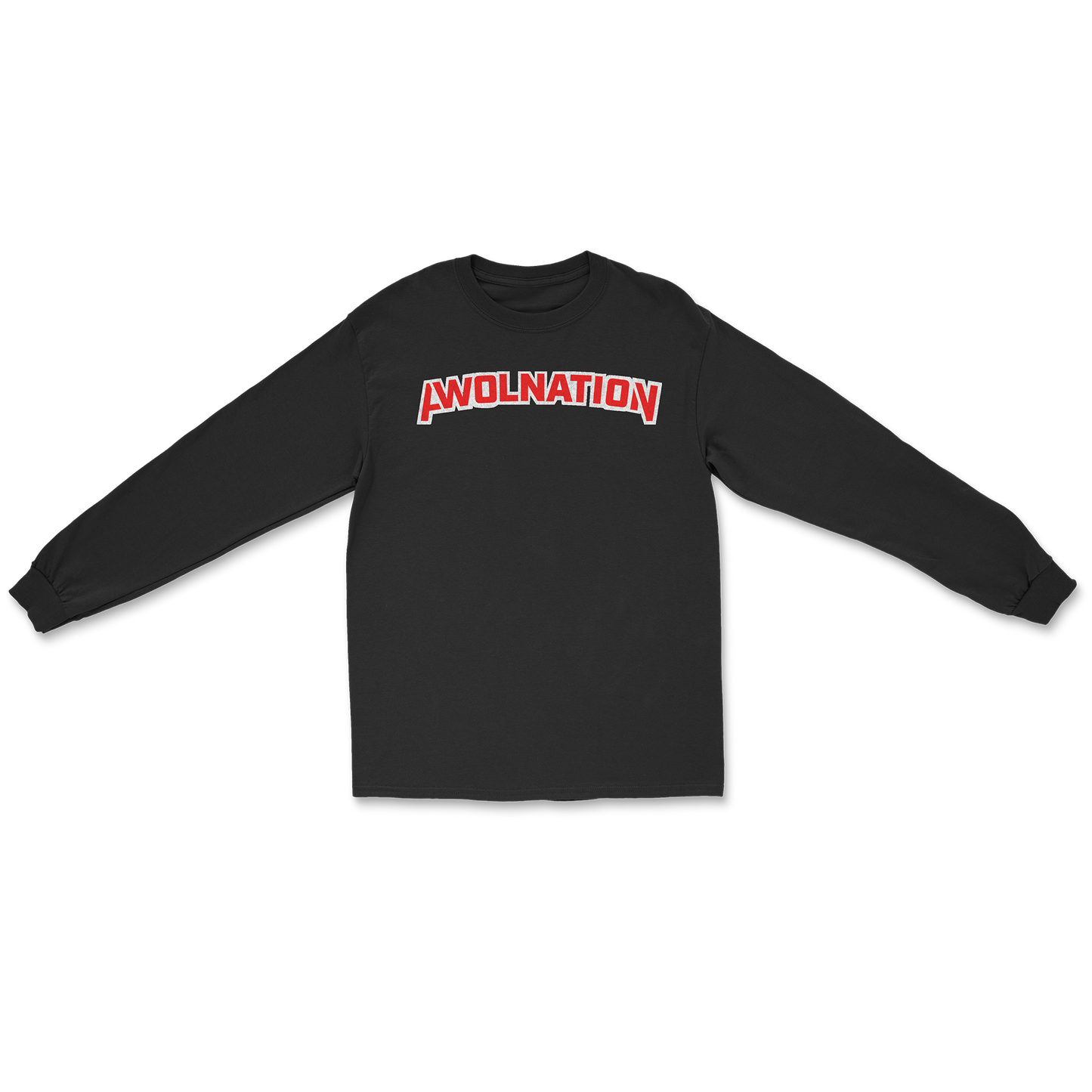 AWOLNATION Disco Long Sleeve Tee Black front