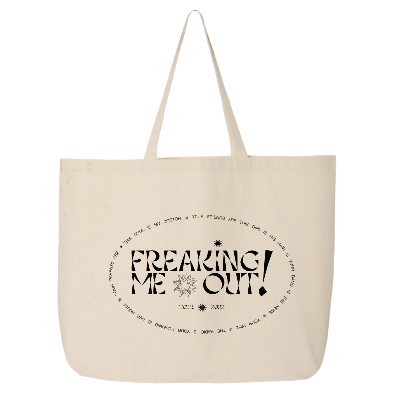 Freaking Me Out Tote Bag