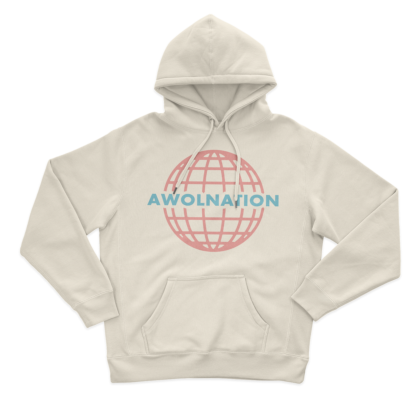 Globe Hoodie - Bone