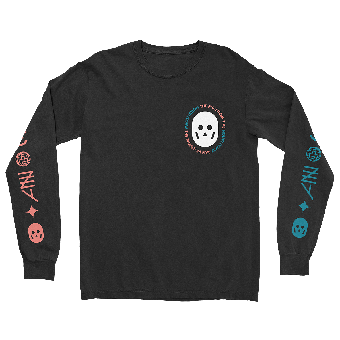 awol the phantom five longsleeve tee