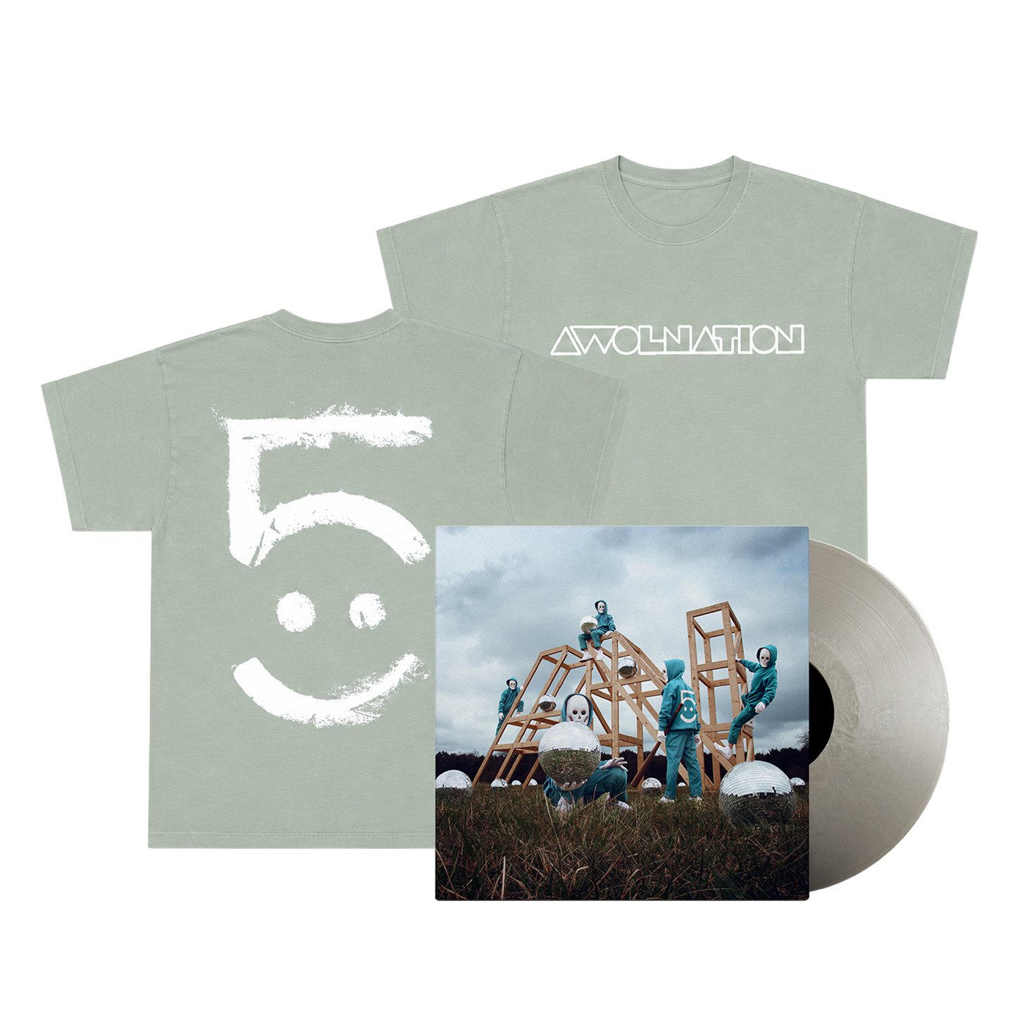 Phantom Five Standard Vinyl + 2 Year Anniversary Five Tee