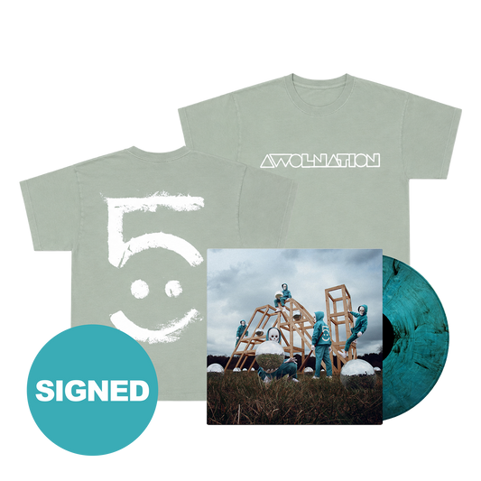 Phantom Five Exclusive Signed Vinyl + 2 Year Anniversary Five Tee